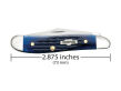 Scyzoryk Rogers Case Peanut SS Blue Bone - 2