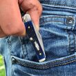 Scyzoryk Rogers Case Peanut SS Blue Bone - 6