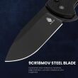 Nóż Kizer Amicus G10 9Cr18MoV - 11