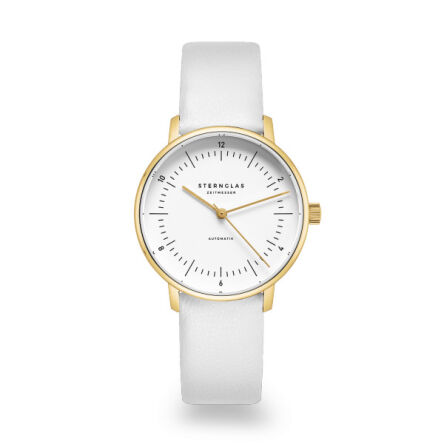Zegarek Naos XS Automatik white gold, 33 mm