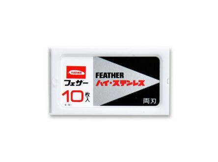10 żyletek Feather FH-10 z podwójną krawędzią