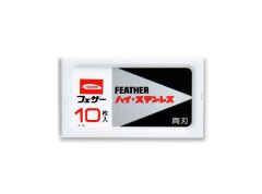 10 żyletek Feather FH-10 z podwójną krawędzią