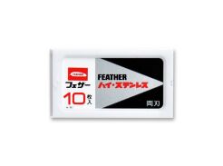 10 żyletek Feather FH-10 z podwójną krawędzią