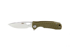 Nóż Honey Badger Flipper Medium Green