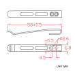Klips CIVIVI Deep Carry do noża EDC CA-06B - 3