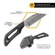 Nóż Outdoor Edge Pivot Wharncliffe Black blister - 3