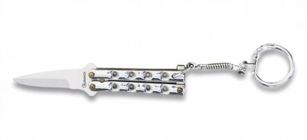 Nóż Brelok Albainox 02056-C Balisong Zamak Chrome