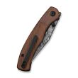 Nóż Civivi Clingman Damascus Guibourtia Wood - 5