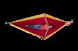 Hamak Ticket To The Moon Original Burgund/D.Yellow - 2