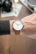 Zegarek Sternglas Naos XL Automatik white, 42mm - 2
