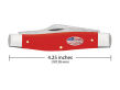 Scyzoryk Case American Workman Large Red - 2