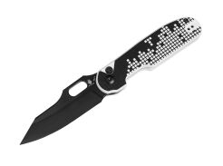 Nóż Kizer Cormorant G10 Black & White Retro Gaming