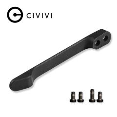 Klips CIVIVI Titanium Black z 2 parami śrubek