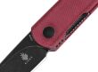 Nóż Kizer Feist Denim Micarta Red - 3