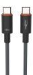 Kabel Ansmann USB-C/C, 140W, 60 cm, antracyt - 2