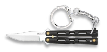 Nóż Brelok Albainox 02180-N Balisong Zamak Black