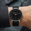 Zegarek Sternglas Naos XS piano black, 33mm quartz - 4