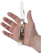 Scyzoryk Case Trapper SS Amber Bone - 5