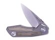 Nóż Real Steel Delta Frame Lock TC4 Micarta Green - 3