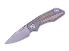 Nóż Real Steel Delta Frame Lock TC4 Micarta Green