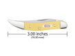 Nóż Case Small Texas Toothpick SS Yellow - 2