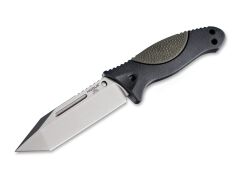 Nóż Hogue EX-F02 4.5 Satin Tanto Rubber Green