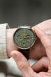 Zegarek Sternglas Hamburg Chrono dark green, 42 mm - 9