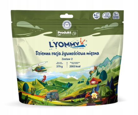LYOMMY Dzienna racja żywnościowa - zest. mięsny #2
