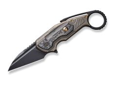 Nóż WE Knife Yardbird Titanium Bronze CF Rose