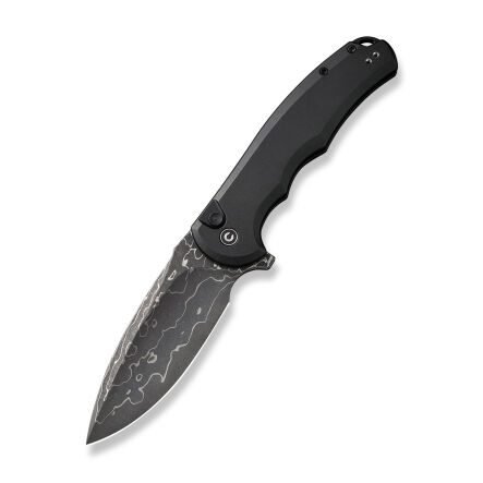 Nóż CIVIVI Button Lock Praxis Alu Black Damast