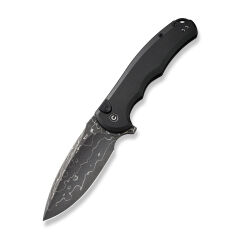 Nóż CIVIVI Button Lock Praxis Alu Black Damast