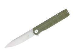 Nóż CobraTec Kuzio G10 OD Green Drop Not Serrated