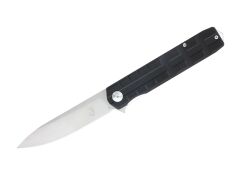 Nóż CobraTec Kuzio G10 Black Drop Not Serrated