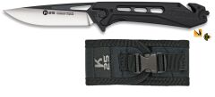 Nóż K25 25242 Tactical CNC XL Black G10