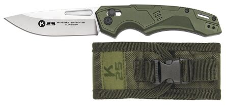Nóż K25 25246 Tactical Green Aluminium