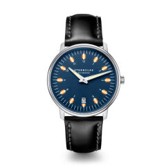 Zegarek Sternglas Egor dark blue silver, 38 mm WYP