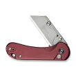 Nóż CIVIVI Elementum Utility Alu Burgund C23039B-5 - 3