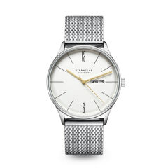 Zegarek Sternglas Berlin Metro silver, quartz 38mm