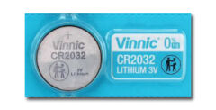 Bateria litowa Vinnic CR2032, 3V, 0% Hg, 1 szt.