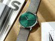 Zegarek Sternglas Naos Sunburst Green 38 mm quartz - 5