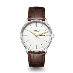 Zegarek Sternglas Berlin Metro silver, quartz 38mm