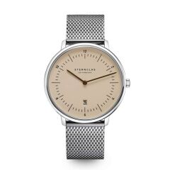 Zegarek Sternglas Naos XL sand brown, 42 mm