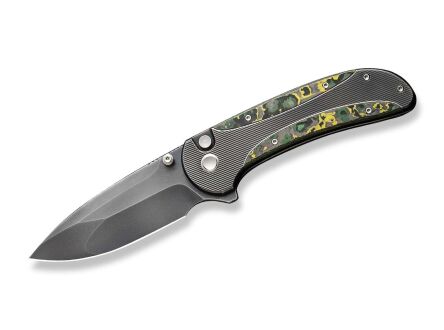 Nóż WE Knife Zizzit Titanium Grey Toxic Storm CF