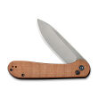 Nóż CIVIVI Button Lock Elementum Brown Micarta - 4