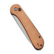 Nóż CIVIVI Button Lock Elementum Brown Micarta - 5