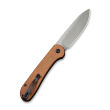 Nóż CIVIVI Button Lock Elementum Brown Micarta - 2