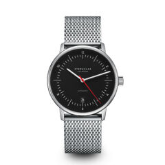 Zegarek Naos Automatik black red, 38 mm