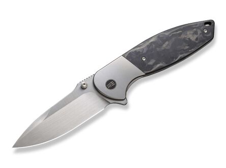 Nóż WE Knife Nitro OG Titanium Grey Marble CF