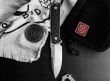 Nóż Böker Kiboku Richlite Black Rock Pattern RWL34 - 3