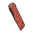 Nóż CIVIVI Zygon Nitro-V Orange&Blk Vortex Micarta - 4